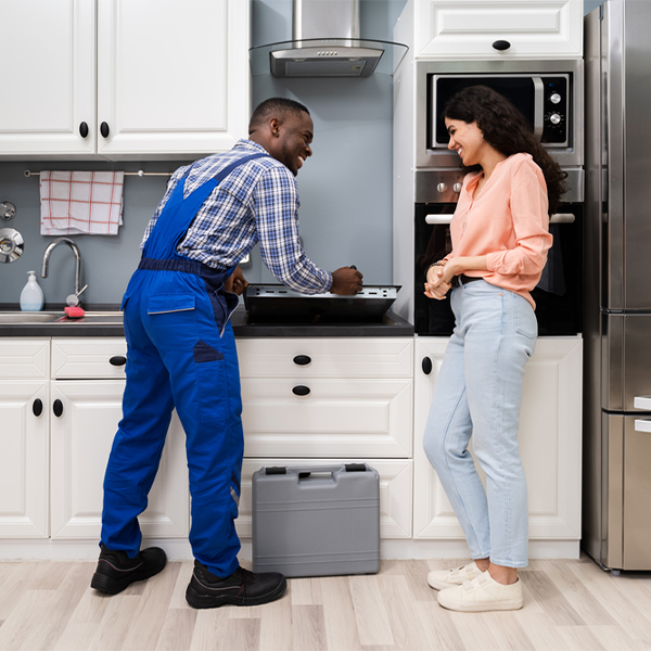 can you provide an estimate for cooktop repair before beginning any work in Aguila AZ